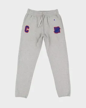 00s Champion Reverse Weave Grey Tracksuit Bottoms - L