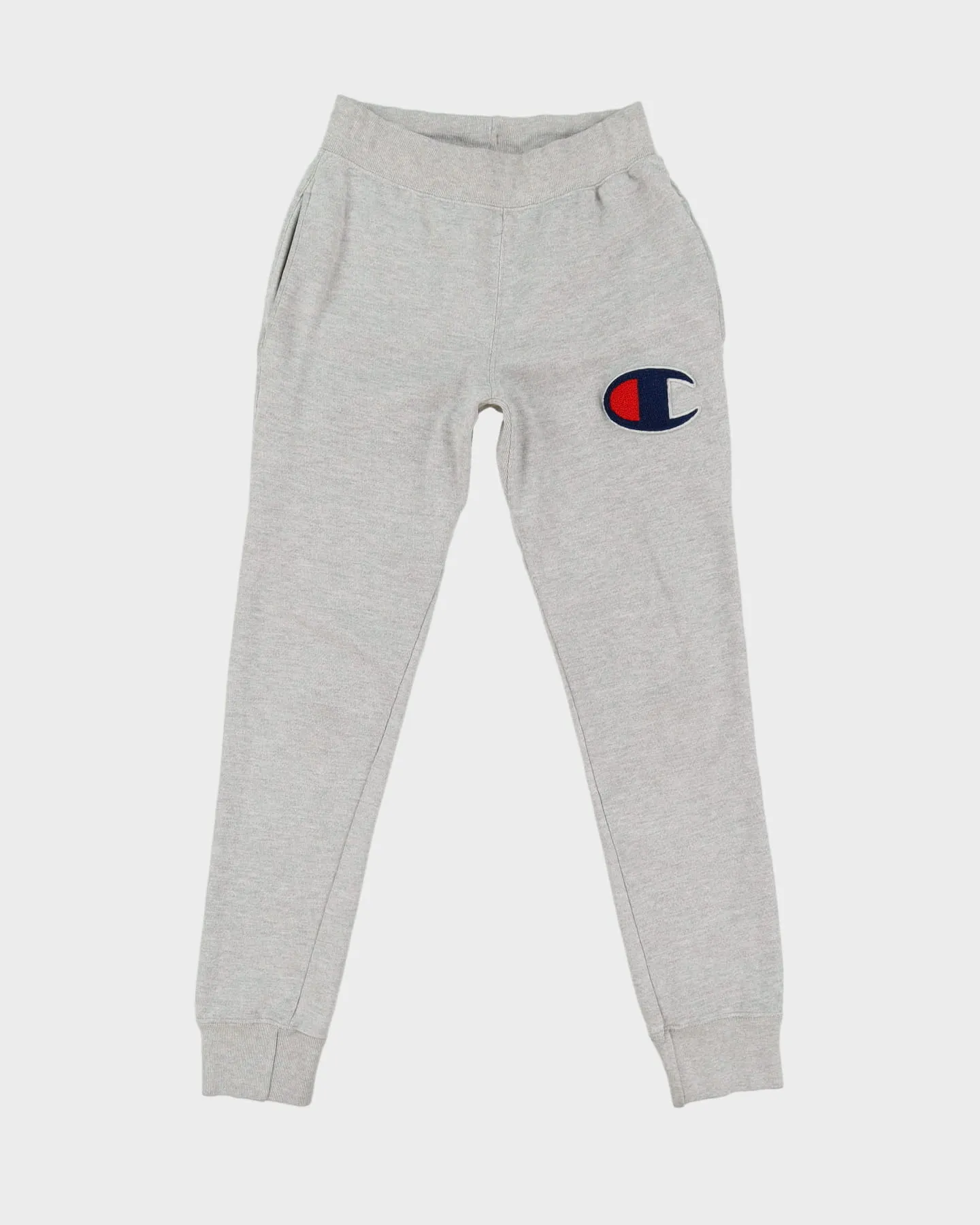 00s Champion Reverse Weave Grey Tracksuit Bottoms - S