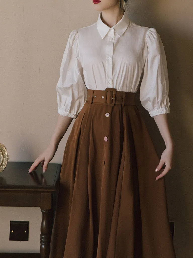 1950S Vintage Audrey Hepburn's outfit in Roman Holiday