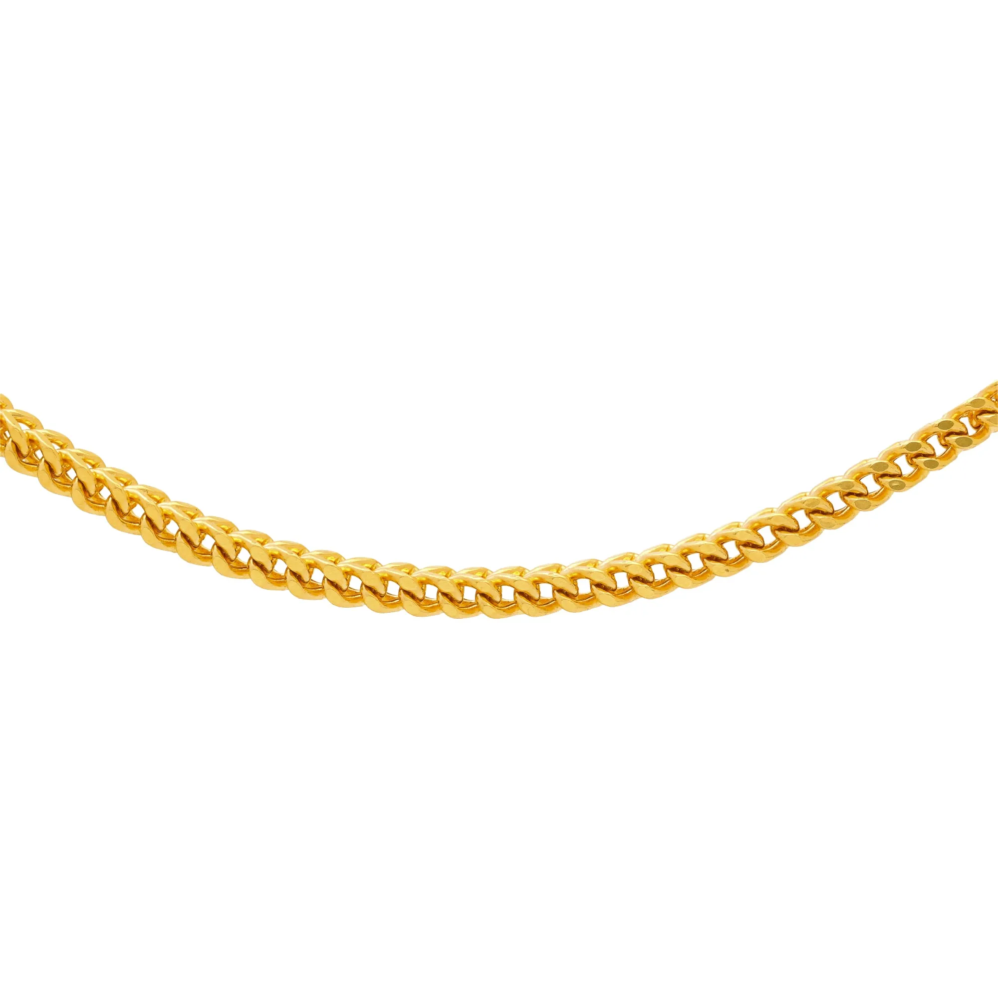 22K Yellow Gold 24in Link Chain (40.8gm)