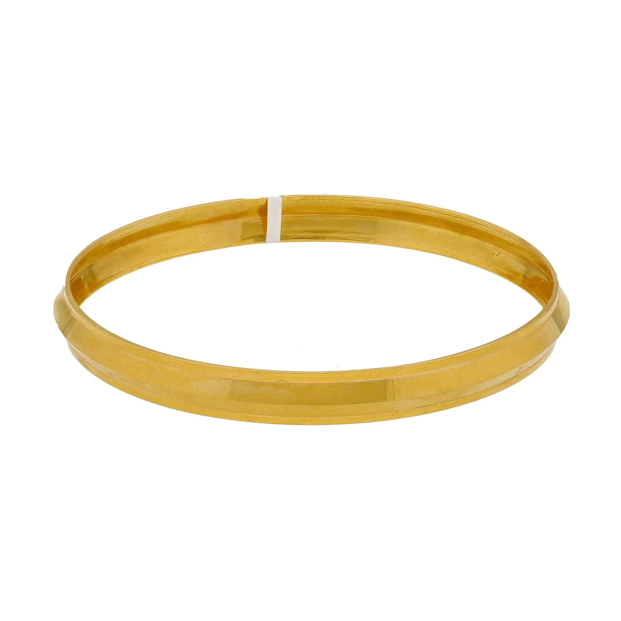 22K Yellow Gold Men's Kada Bangle, 25.1 Grams