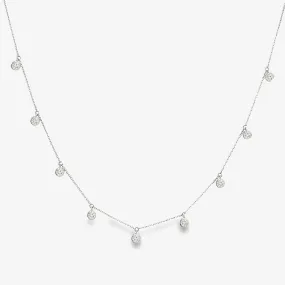 9 Drops By The Yard 0.65CT Diamond Necklace