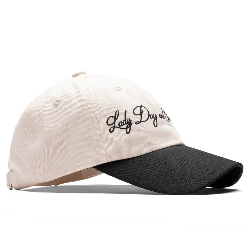 Awake NY x Gil Scott Heron 6 Panel Hat - Ivory/Black