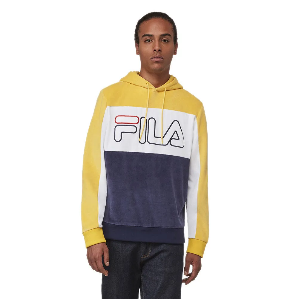 Baggio Velour Hoody Shirt by Fila