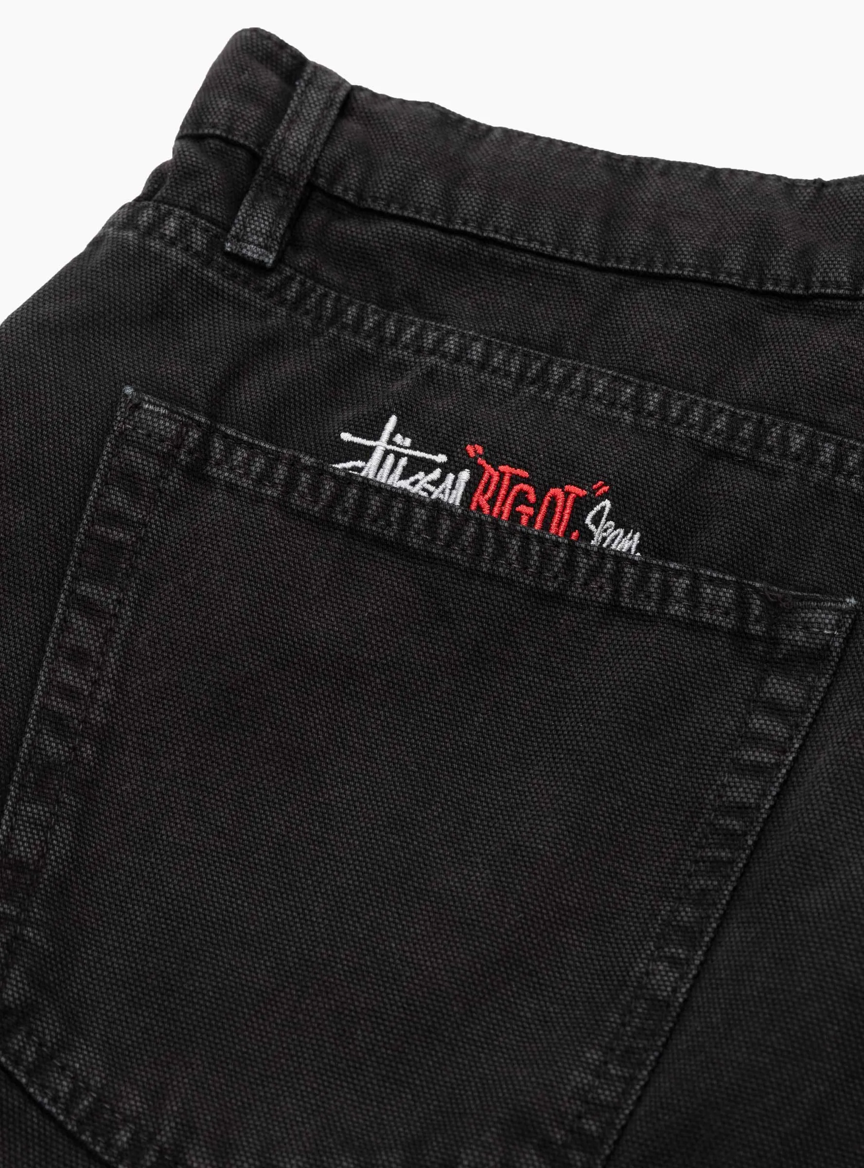 Big Ol' Jean Washed Canvas Black