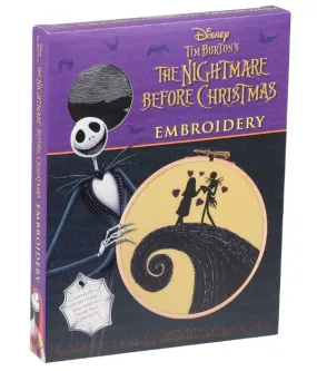 Book - Disney Tim Burton's The Nightmare Before Christmas Embroidery (Embroidery Craft)