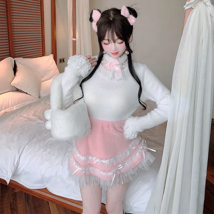 Bunny Strap Skirt Set