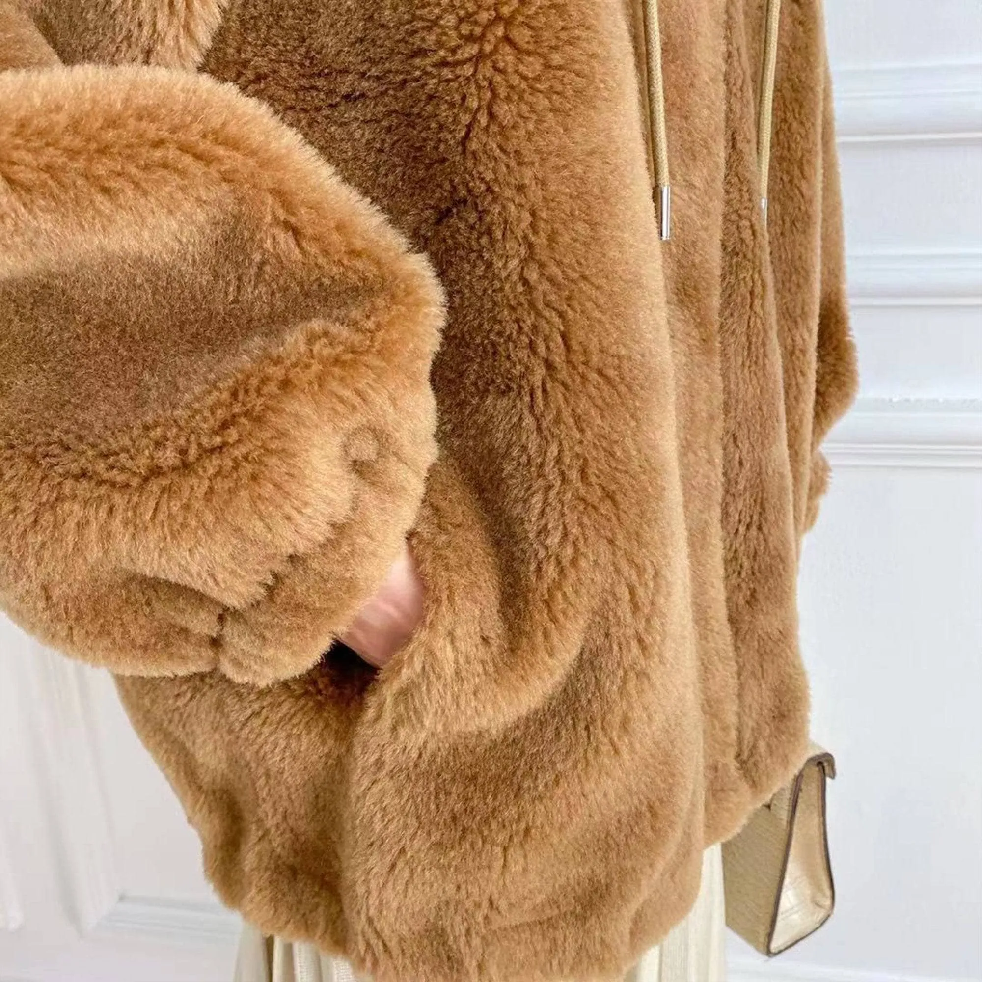 Camille Sheepskin Teddy Jacket