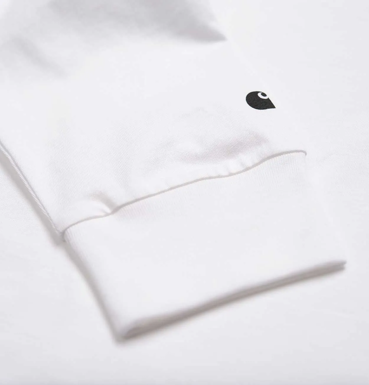 Carhartt WIP Base Long Sleeve T-Shirt in White