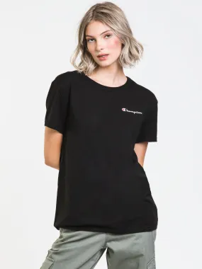 CHAMPION BOYFRIEND SCRIPT T-SHIRT  - CLEARANCE