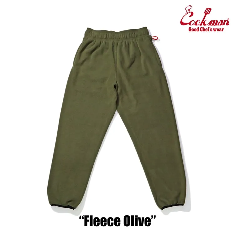 Cookman Chef Pants - Fleece : Olive