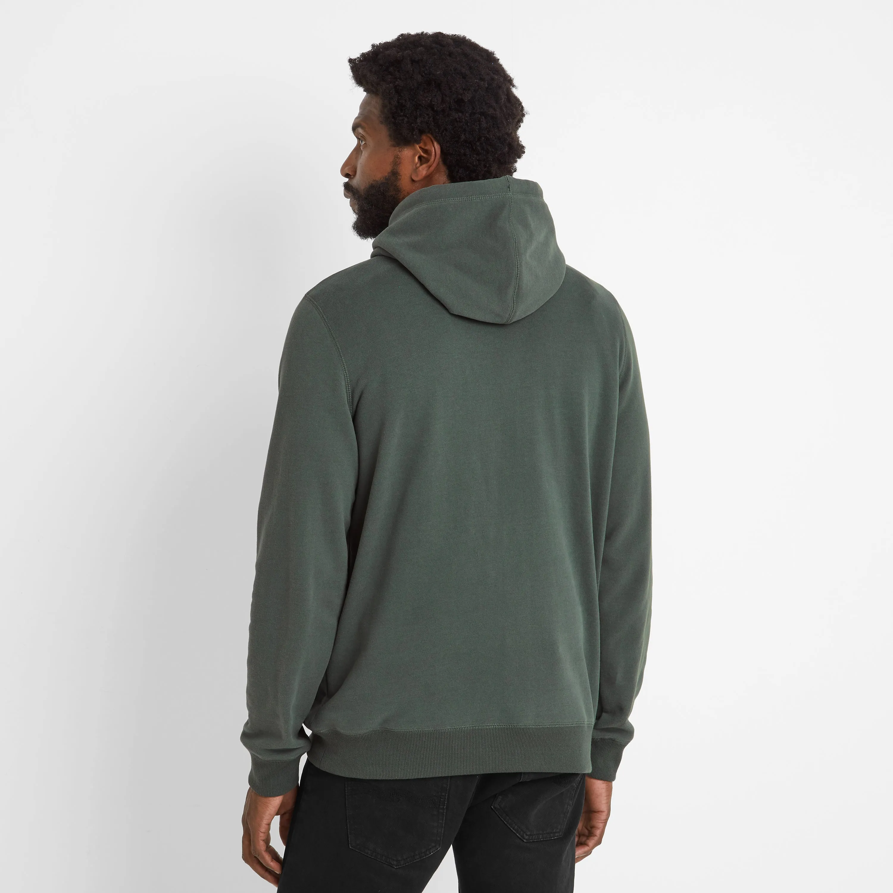 Crandon Mens Overhead Hoody - Pine Green