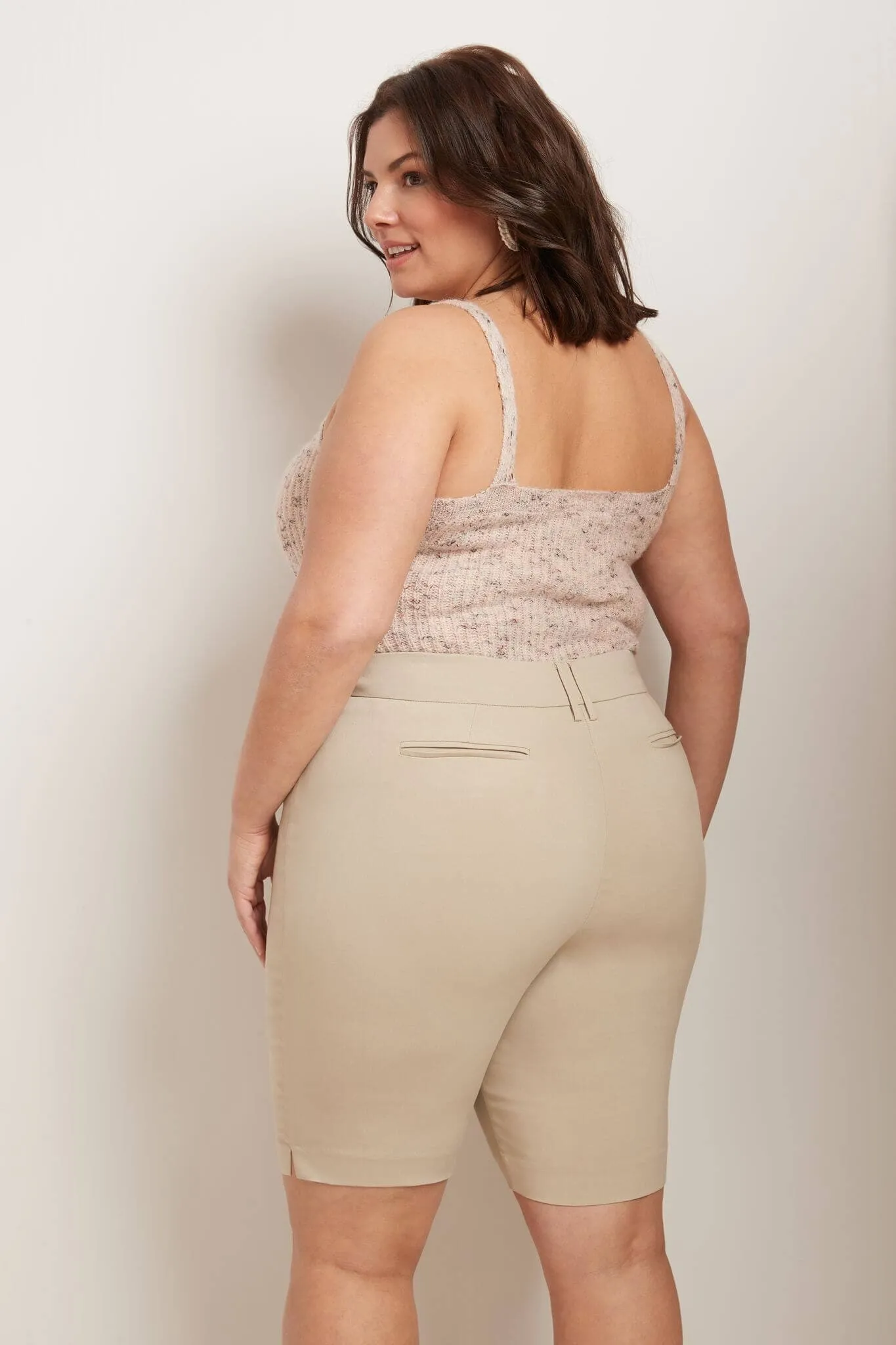 Curvy Pull-on 12” City Shorts with Tummy Control