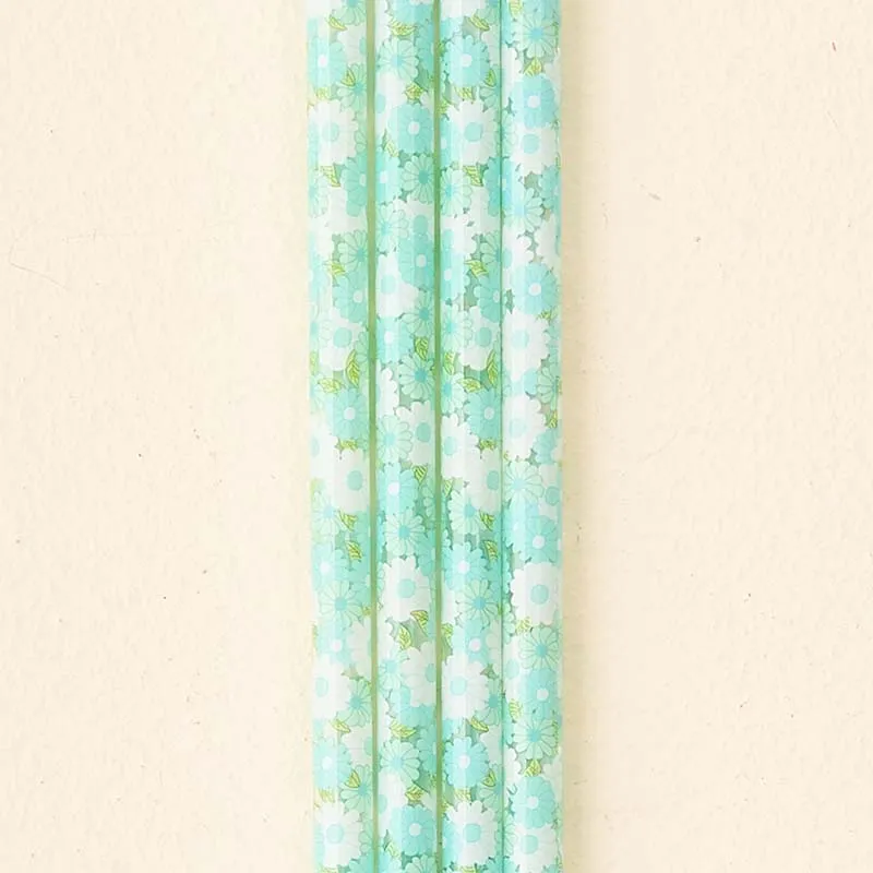 Daisy Craze Aqua 40oz Straw Set