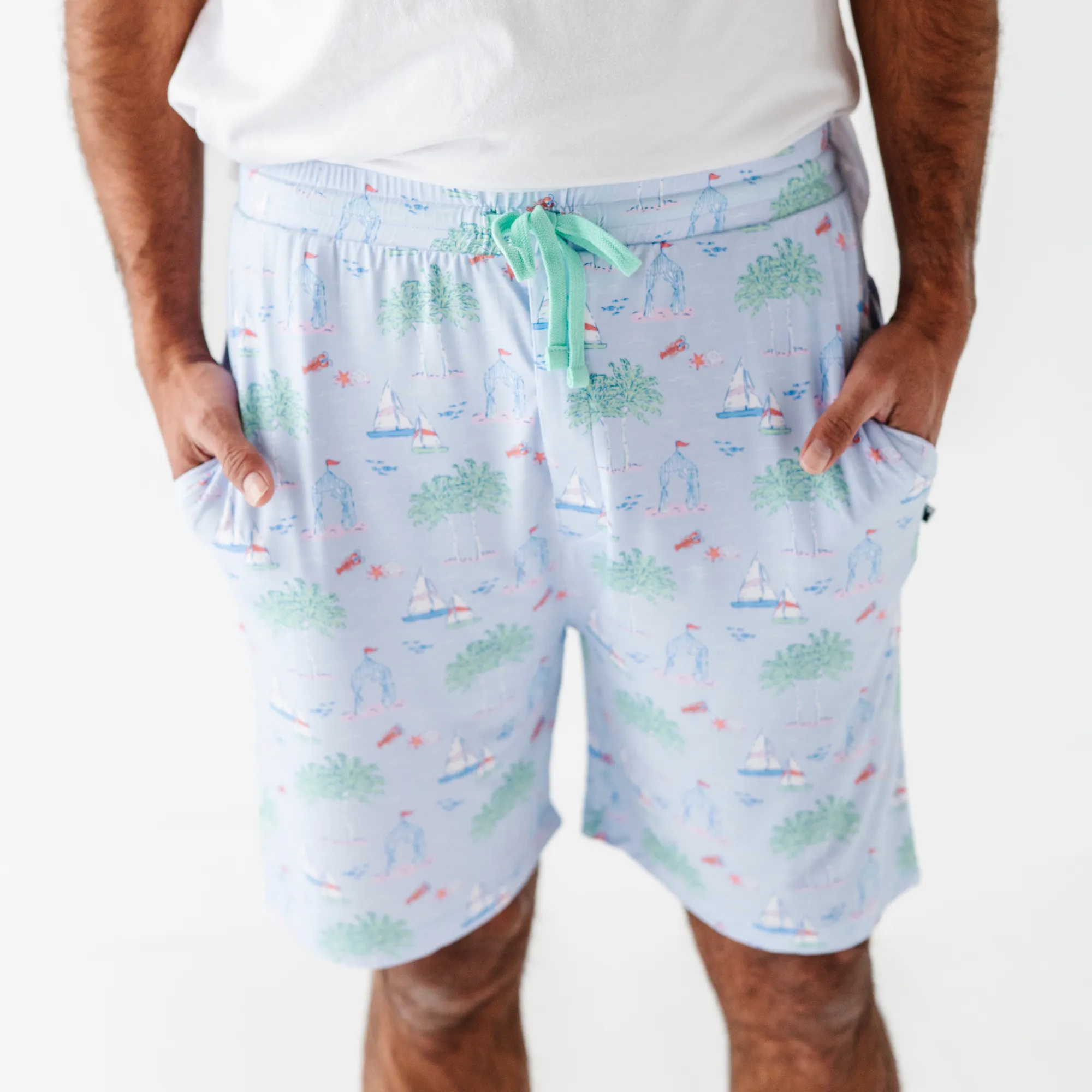 Dreams for Sail Mens Lounge Shorts