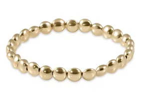 E Newton Honesty Gold 6mm Bead Bracelet