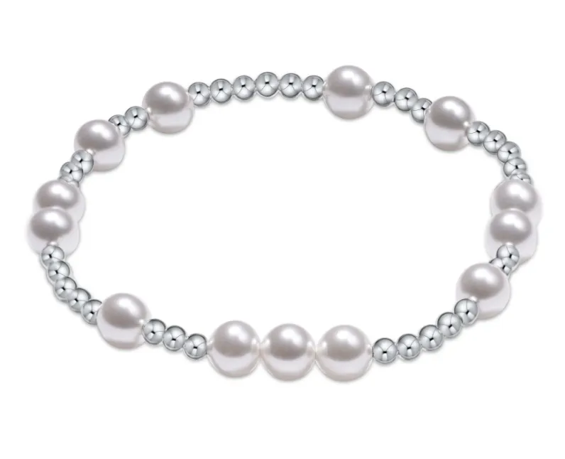 E Newton Hope Unwritten Bracelet - Sterling Pearl