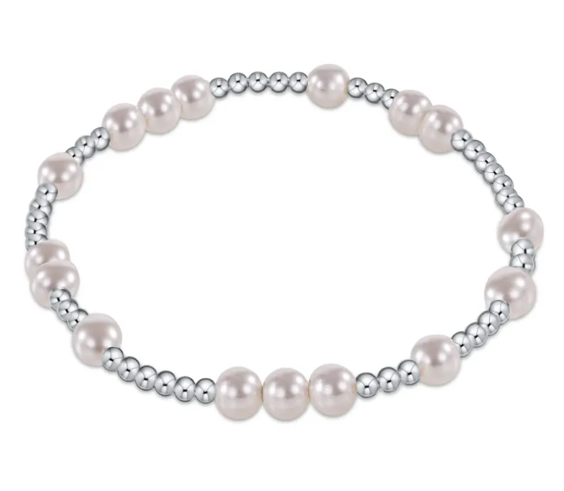 E Newton Hope Unwritten Bracelet - Sterling Pearl