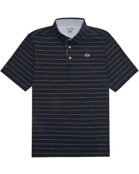 Fade Polo in Black Good Good Golf