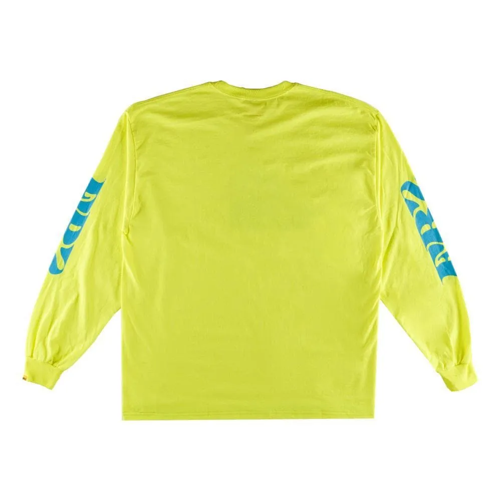 #FR2 SMOKERS L/S TEE-YELLOW