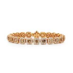 Golden Diamond Bracelet