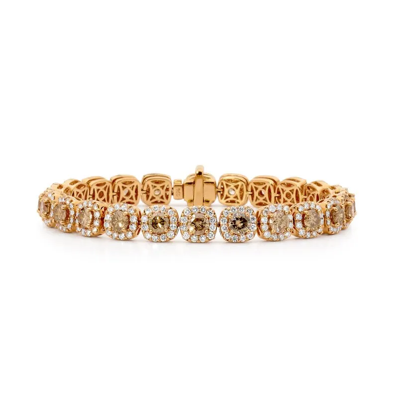 Golden Diamond Bracelet