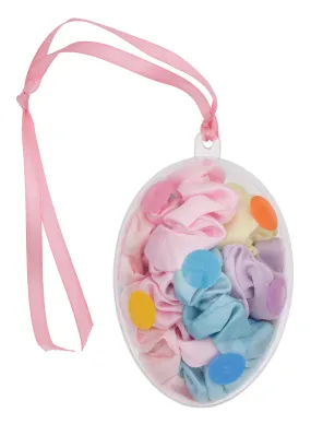 Iscream Let's Polka Dot Egg Ornament Scrunchie Set