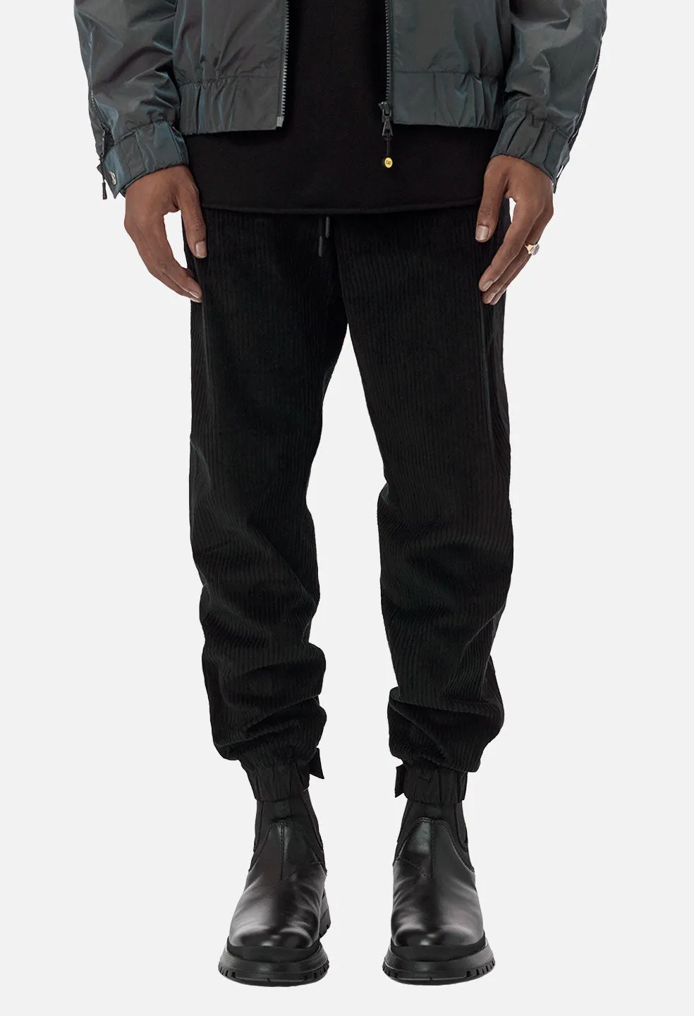 JE X CAT Corduroy Pant / Black