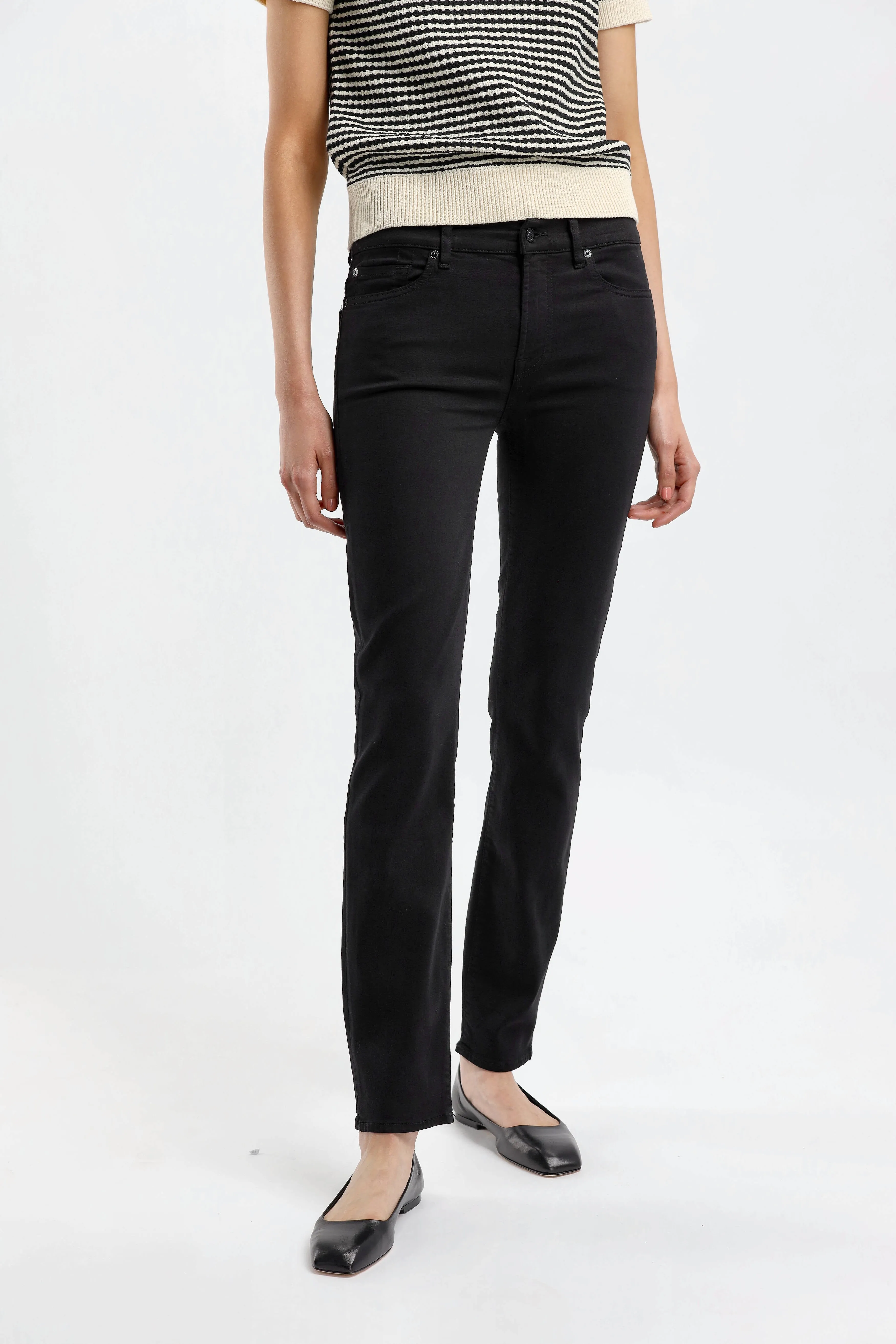 Jeans Roxanne Bair in Schwarz