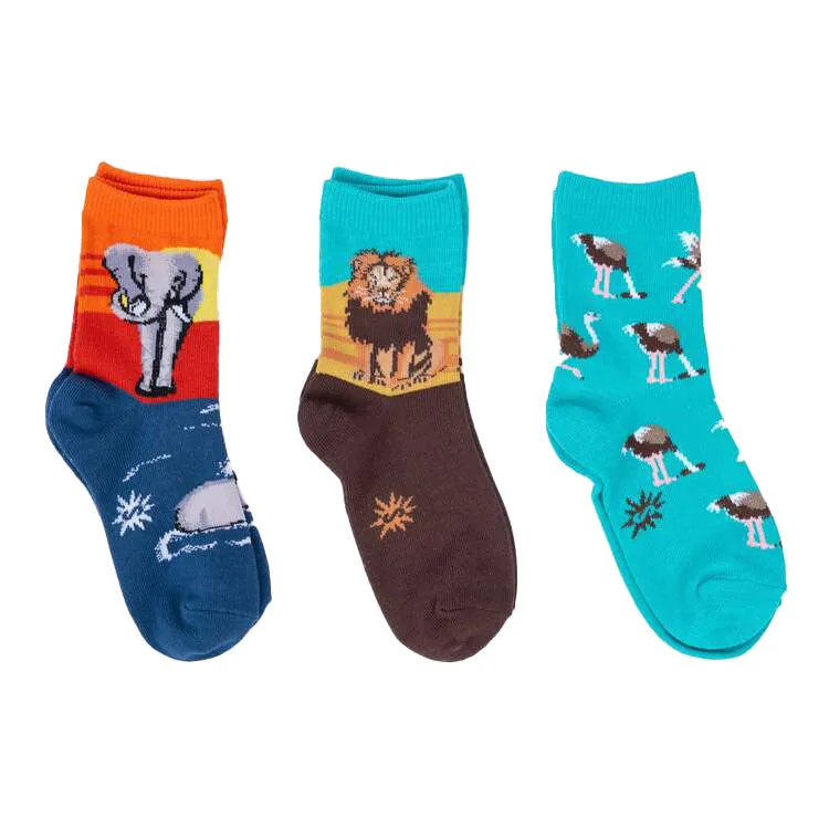 Junior Make A Splash Crew Socks 3-Pack