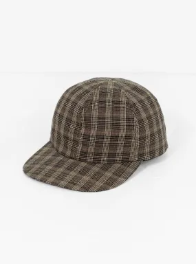 Kasuri B.B. Cap Brown Check