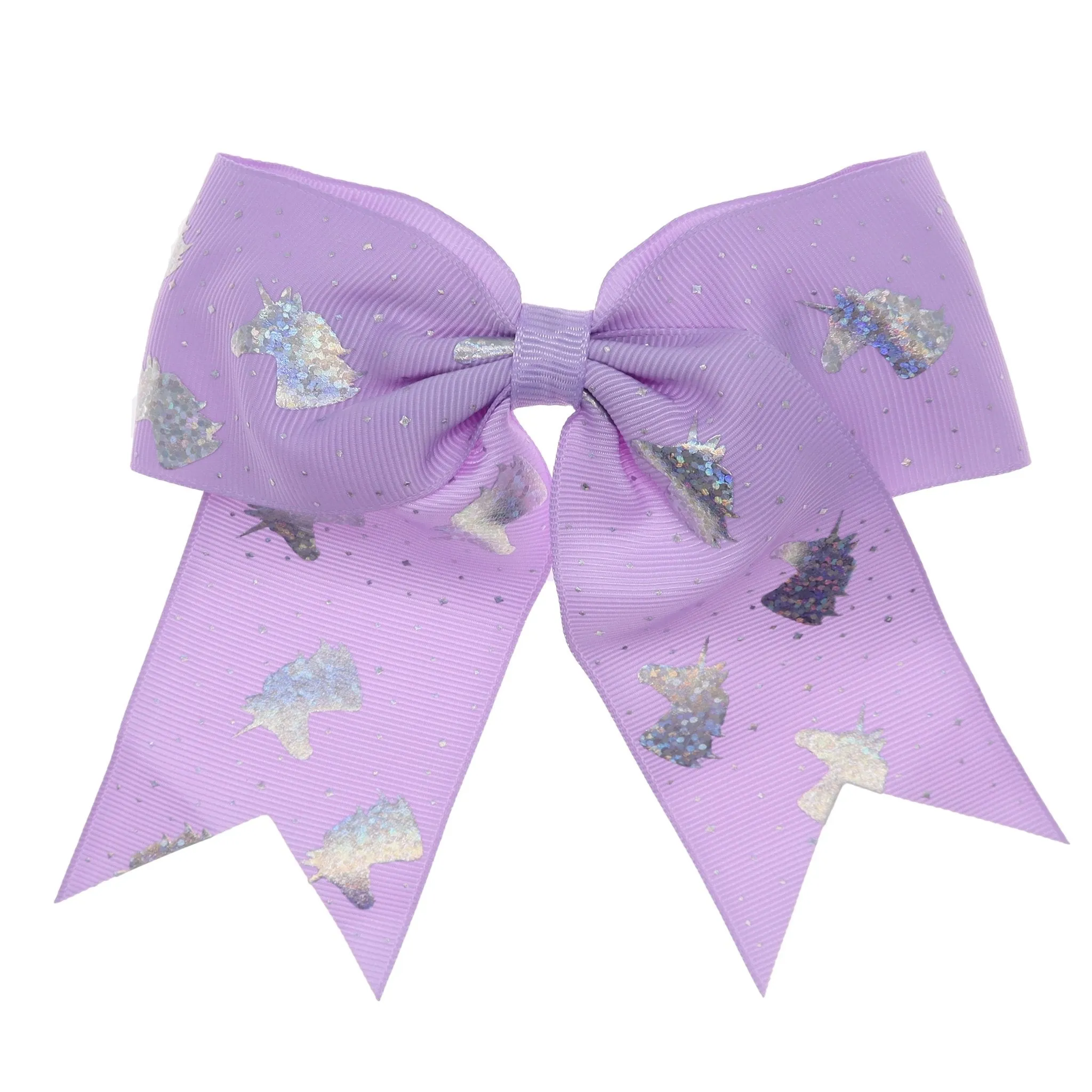 Large Unicorn Glitter Bow