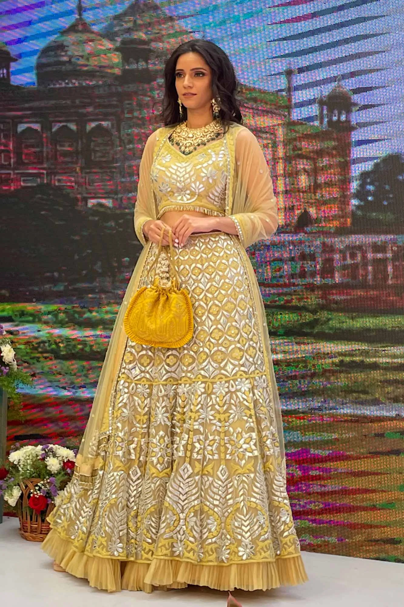 Leela Heritage Potli - Yellow