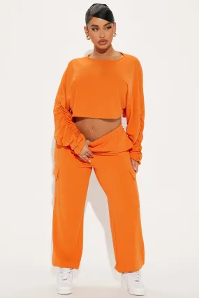 Mabel Pant Set - Orange