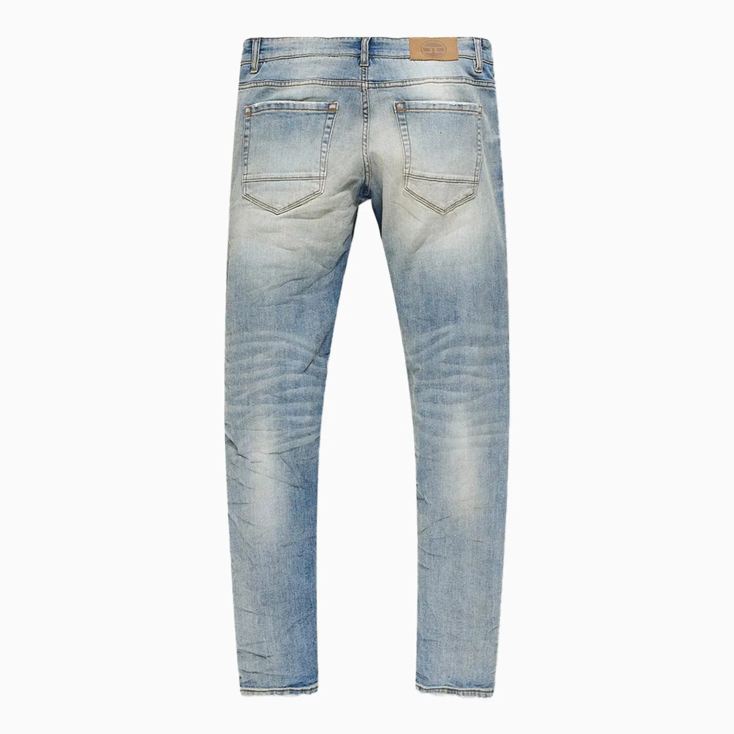 Men's Crushed Rolled Ross Denim Pants