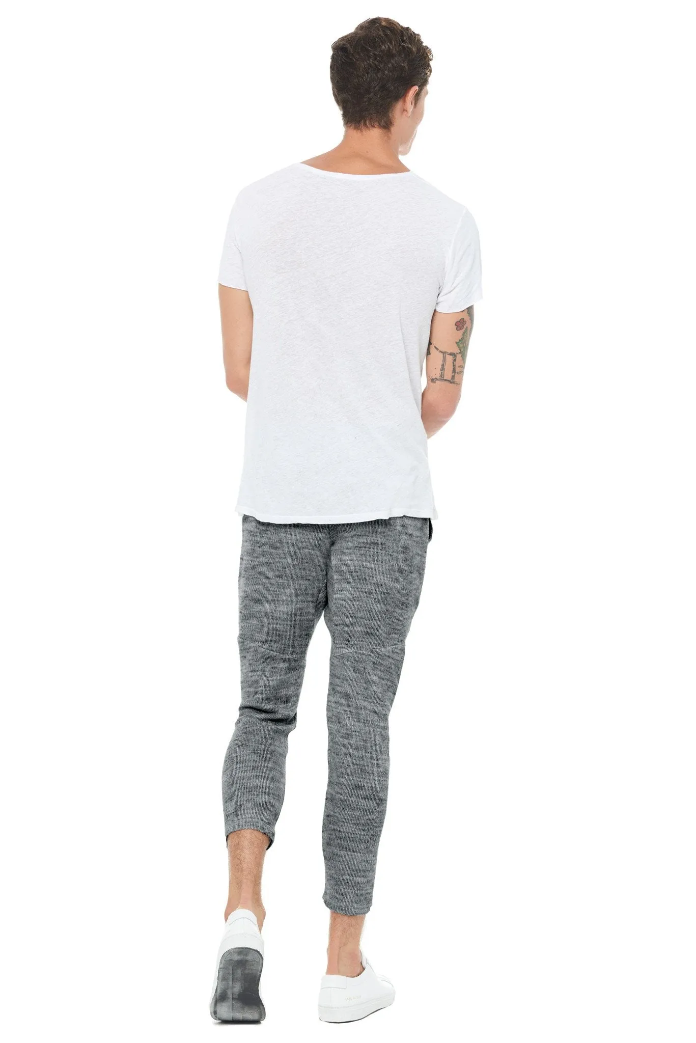 Men's Soft Knit Melange Jogger Pant