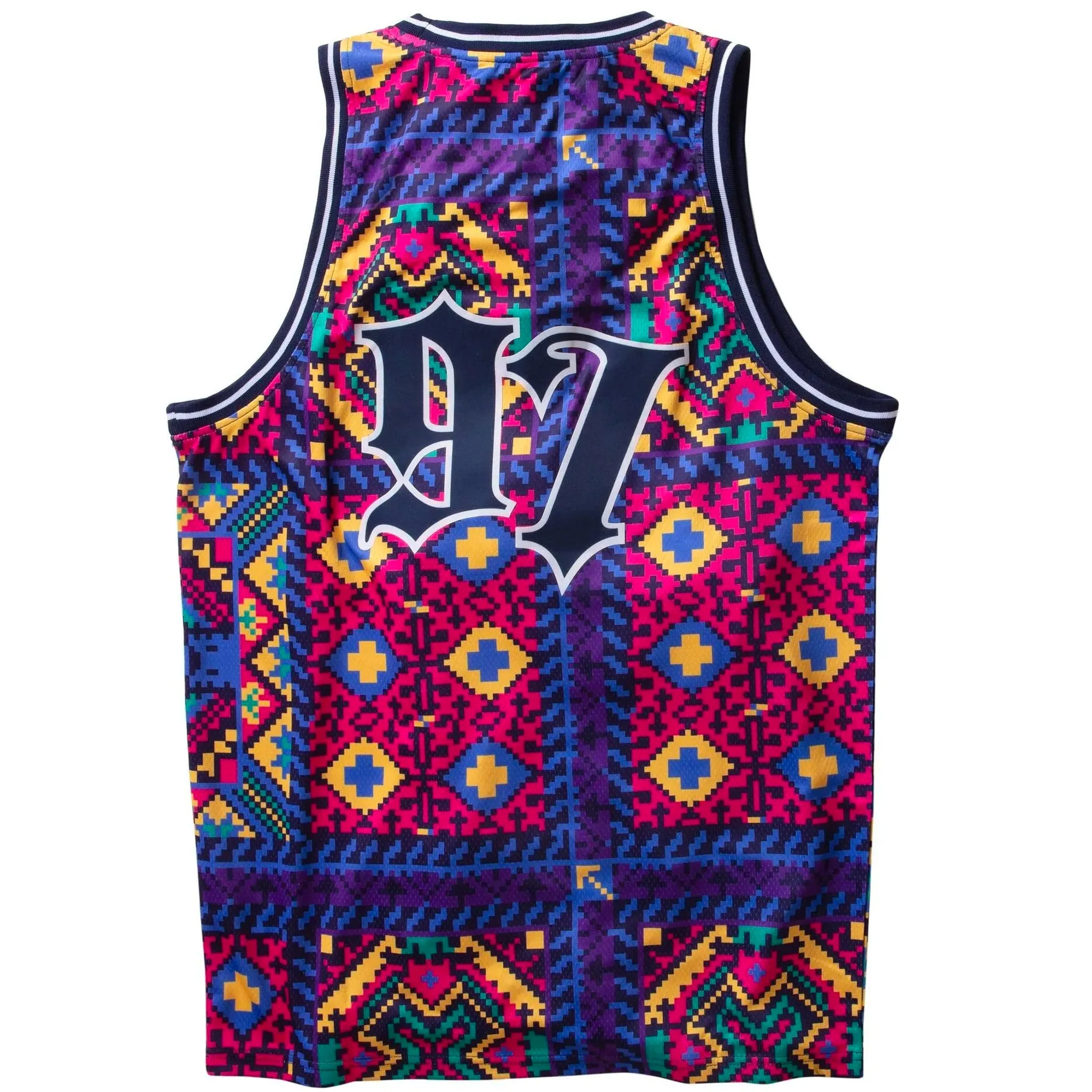 Mesh Basketball Jersey (Purple)