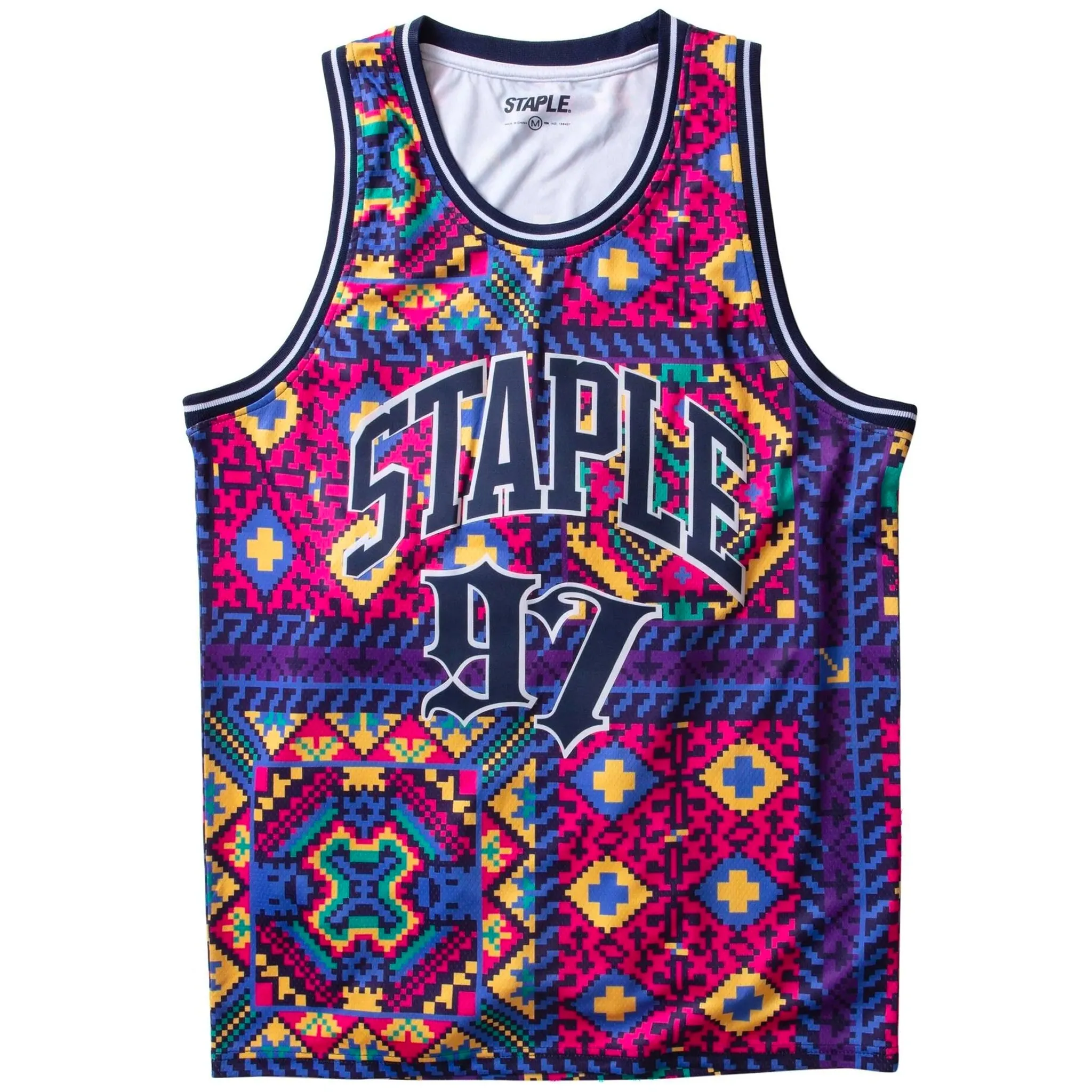 Mesh Basketball Jersey (Purple)