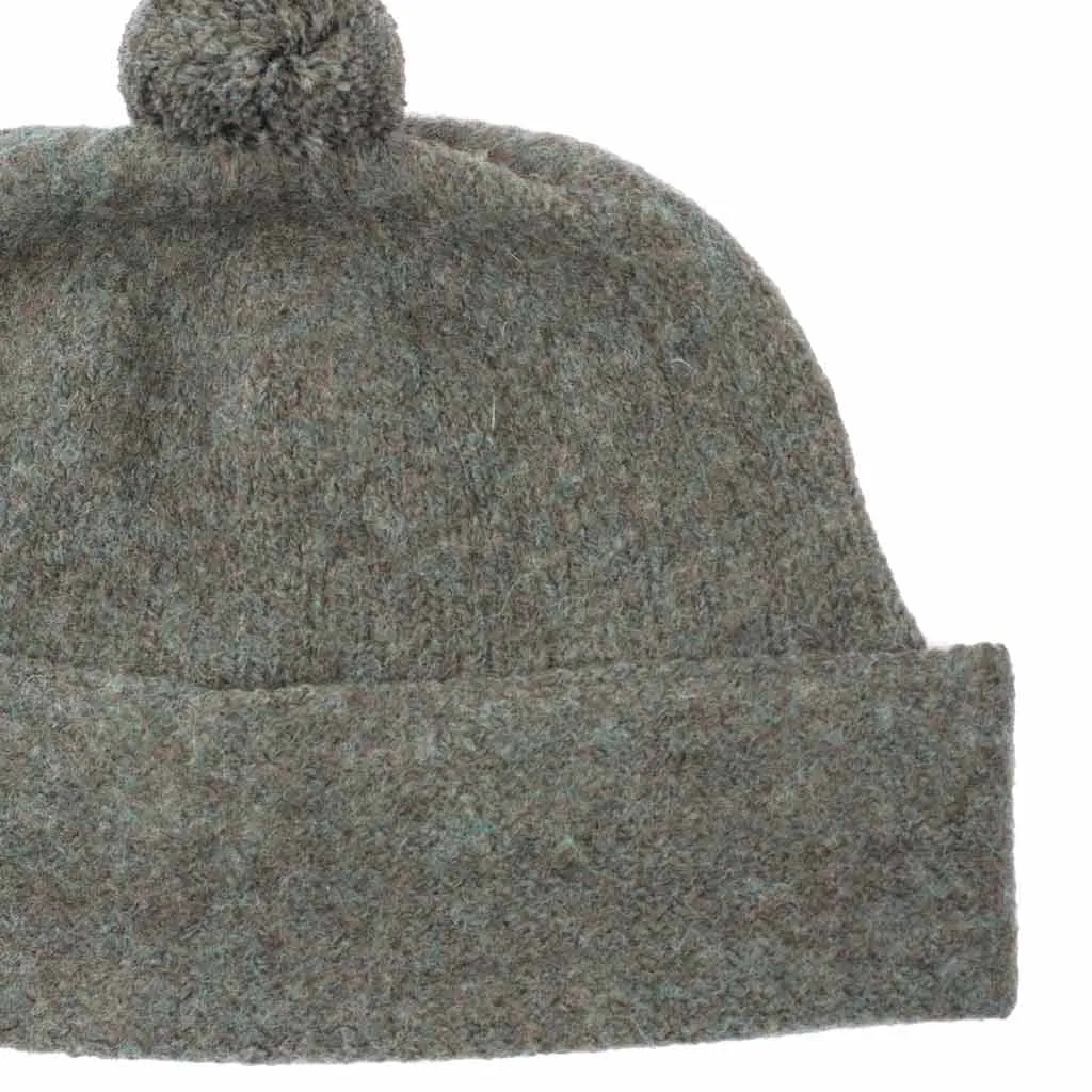 MHL Felted Hat Shetland Wool Moorland