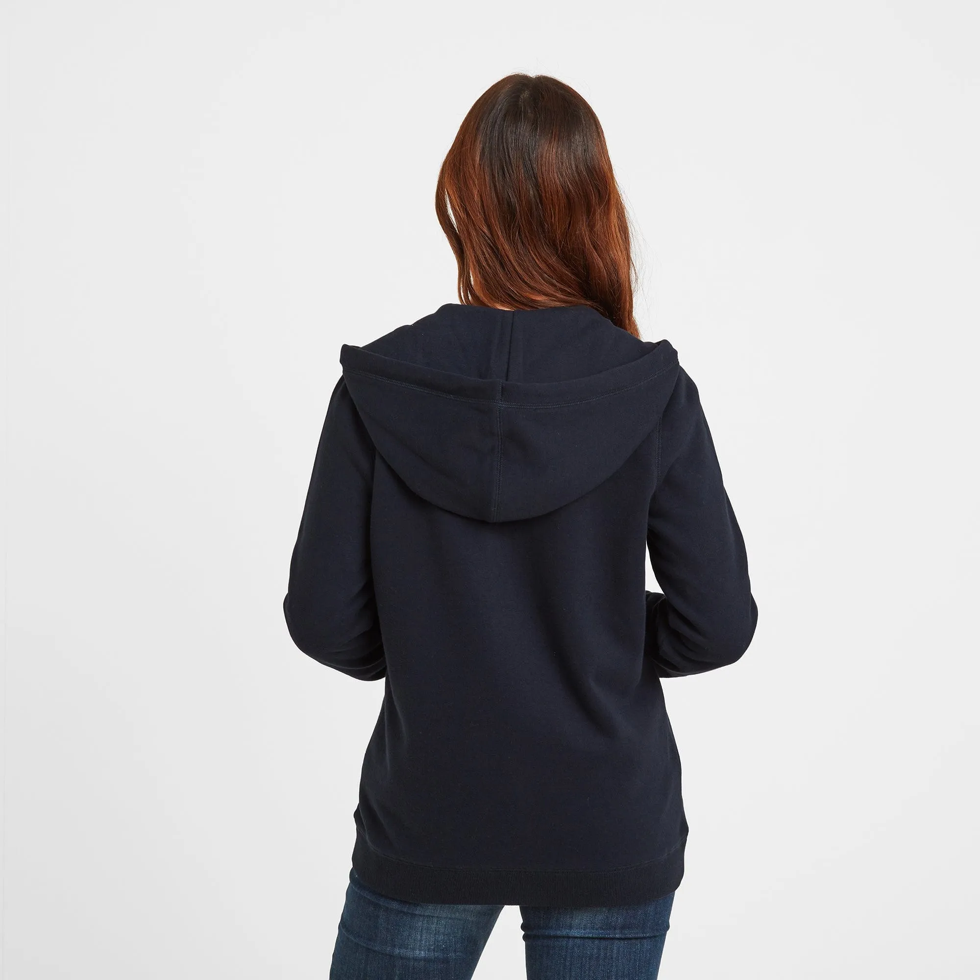 Mia Womens Hoodie - Dark Indigo