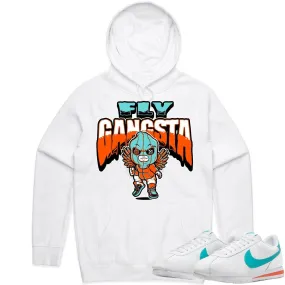 Miami Cortez Dolphins Hoodie to Match - MIAMI FLY GANGSTA