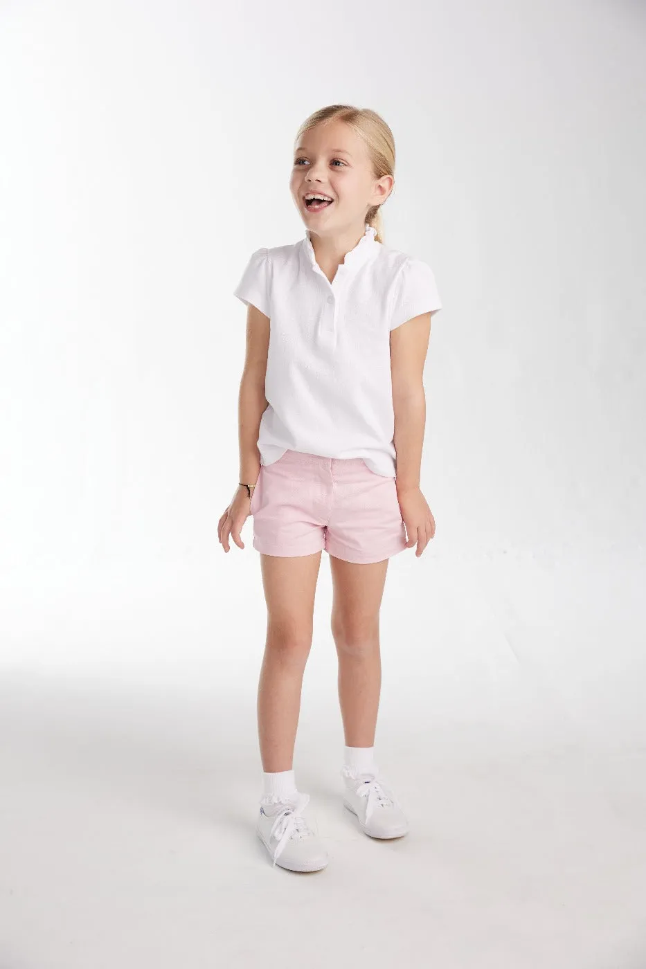 Mini Short - Light Pink Twill