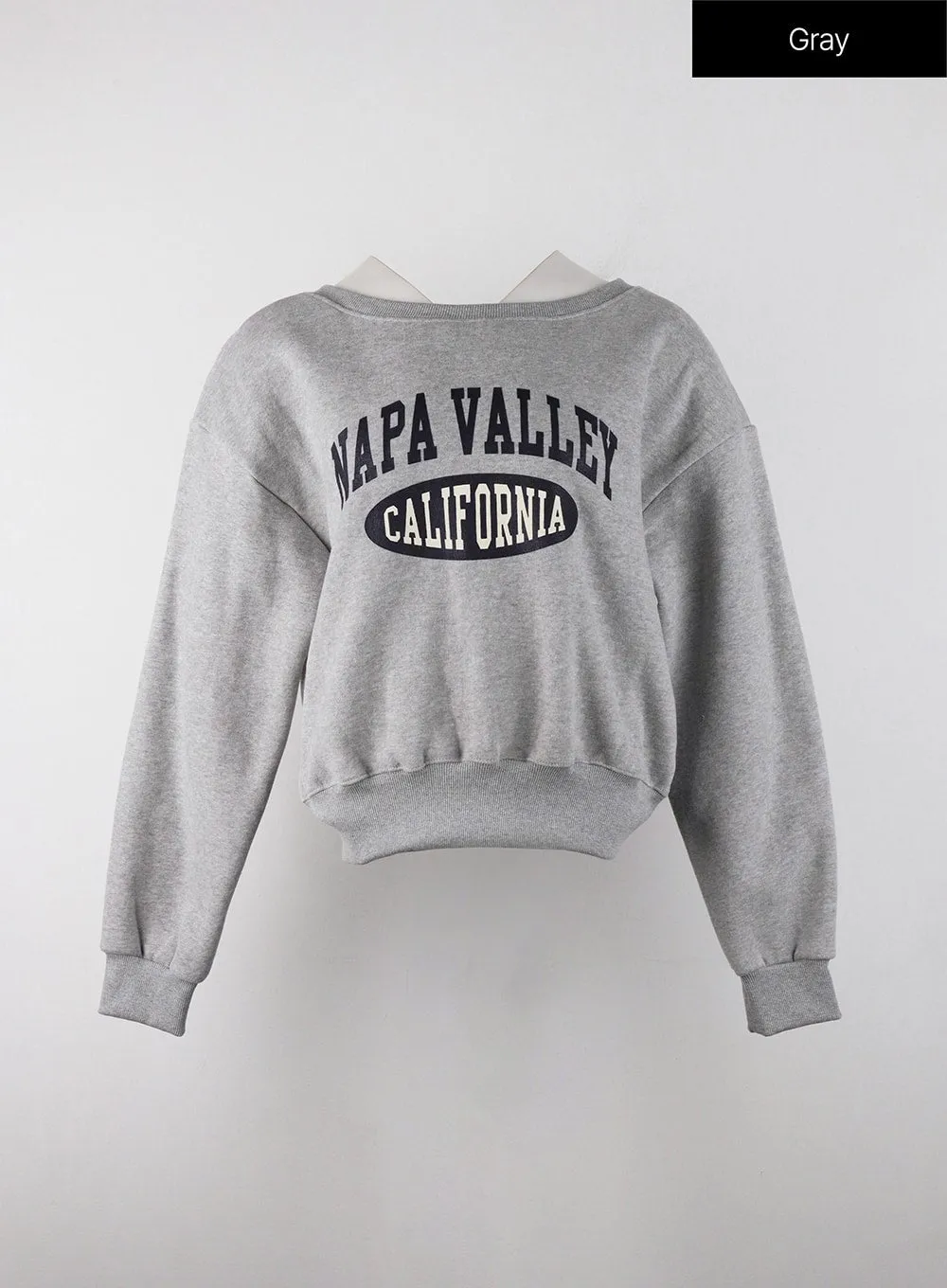 Napa Valley Round Neck Sweatshirt OJ405