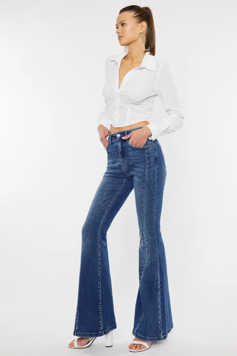 Nicole Denim Flare Jean