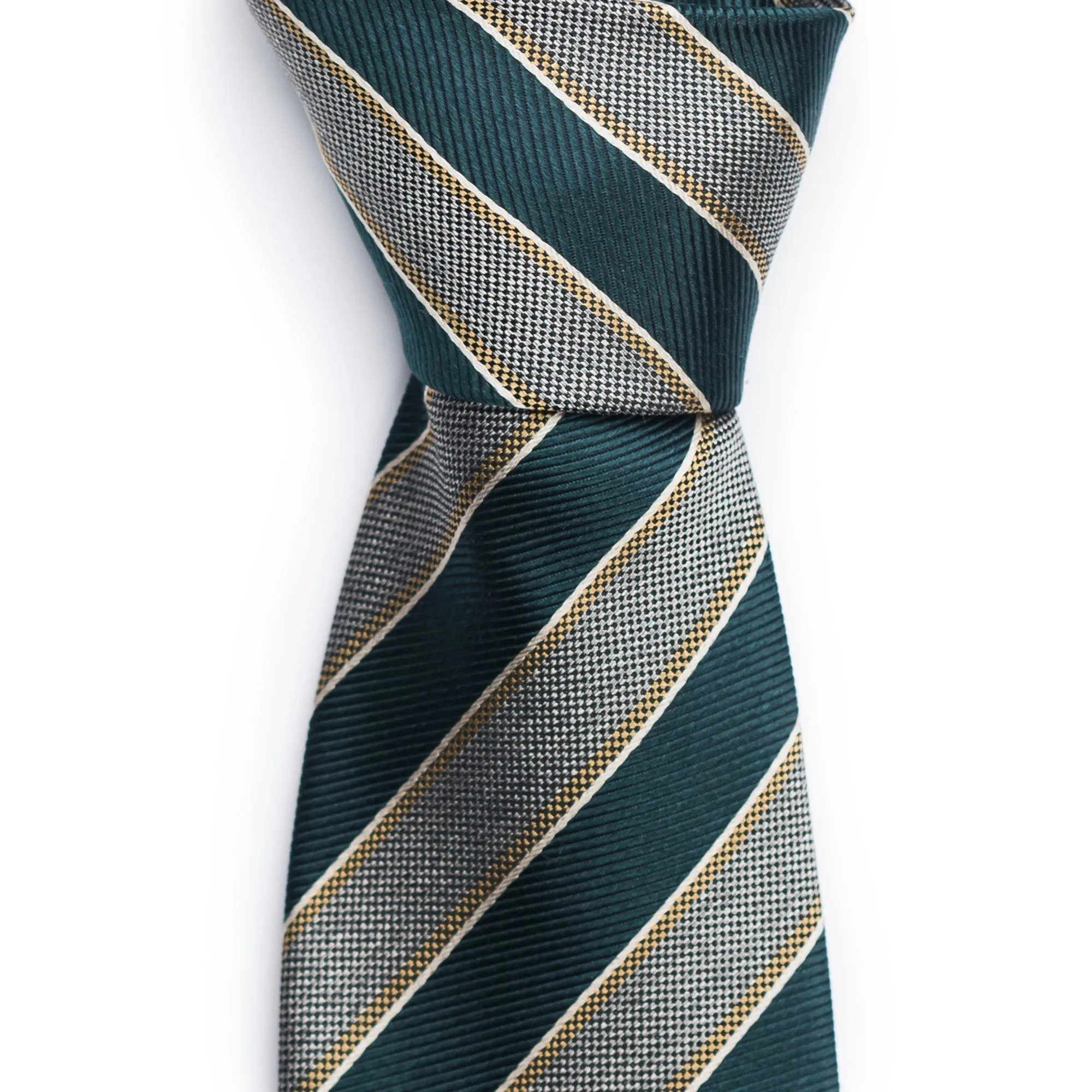 Olive Striped Tie