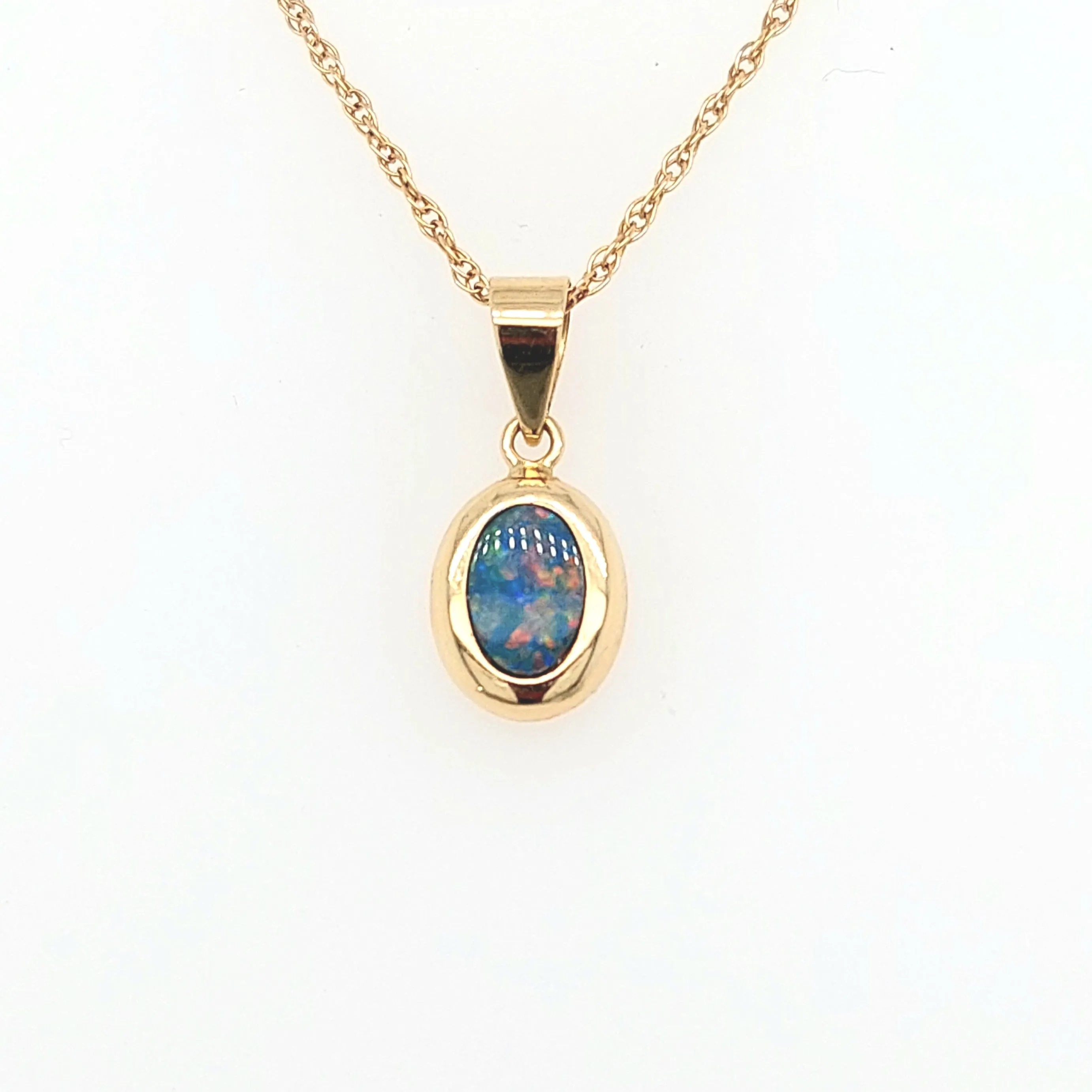 Opal Doublet Pendant