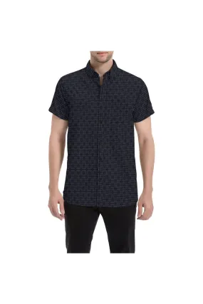 Overlapping Matrix Short Sleeve Shirt