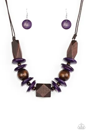 Pacific Paradise Purple-Necklace