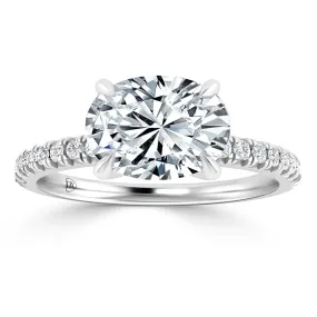 Penelope - 18ct White Gold - Oval