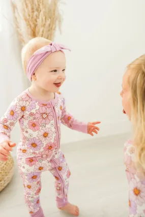 Powerful in Pink (Flower) Romper